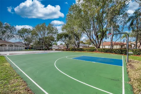 a view of a green field