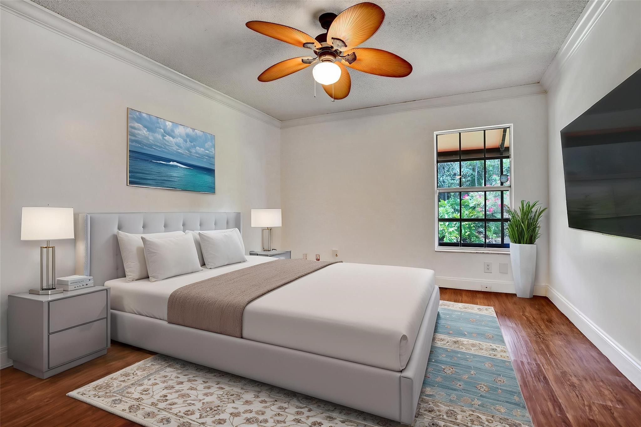 9215 Flynn Circle, Unit 6 Boca Raton, FL 33496 - Photo 16 of 34 Virtually staged Primary bedroom