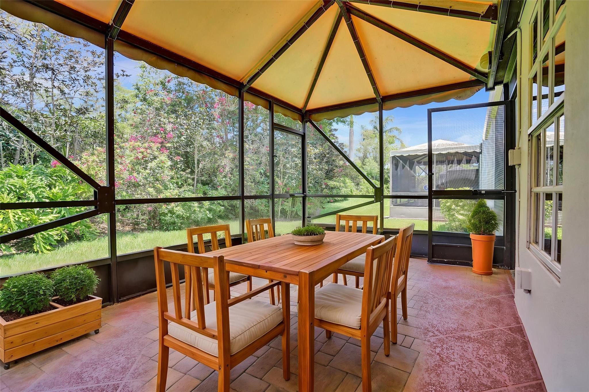 9215 Flynn Circle, Unit 6 Boca Raton, FL 33496 - Photo 29 of 34 Virtually staged outdoor patio