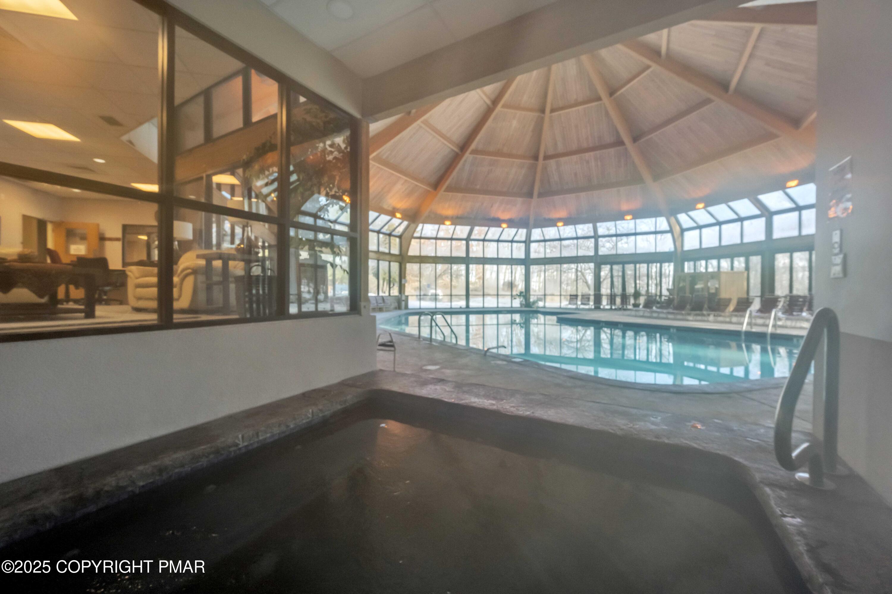 296 Overlook Way Tannersville, PA 18372 - Photo 33 of 44 a view of an empty room with a balcony