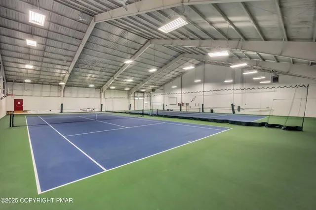 a view of a tennis court