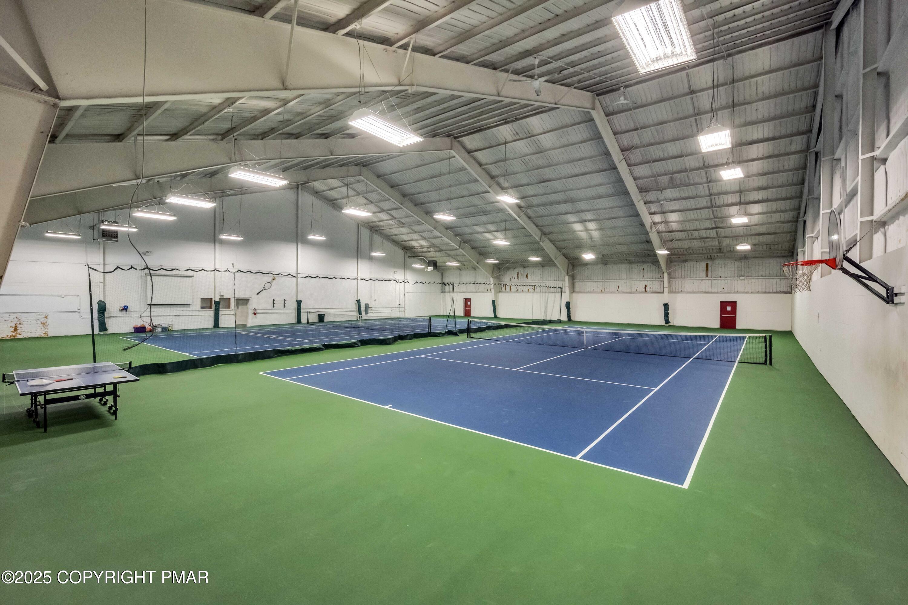 296 Overlook Way Tannersville, PA 18372 - Photo 40 of 44 a view of a tennis court
