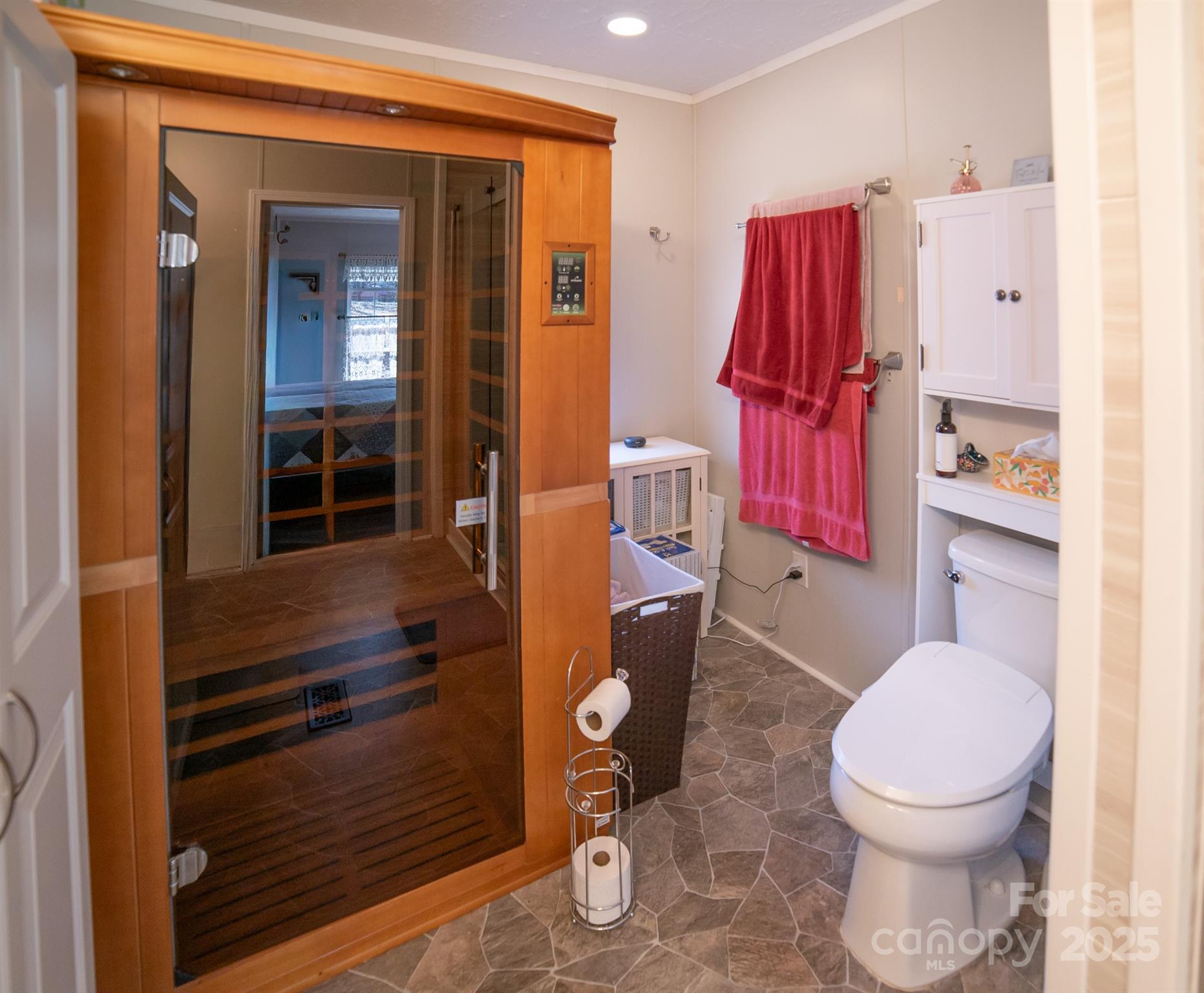 3122 Vance Denton Road Morganton, NC 28655 - Photo 17 of 42 a bathroom with a toilet and a shower