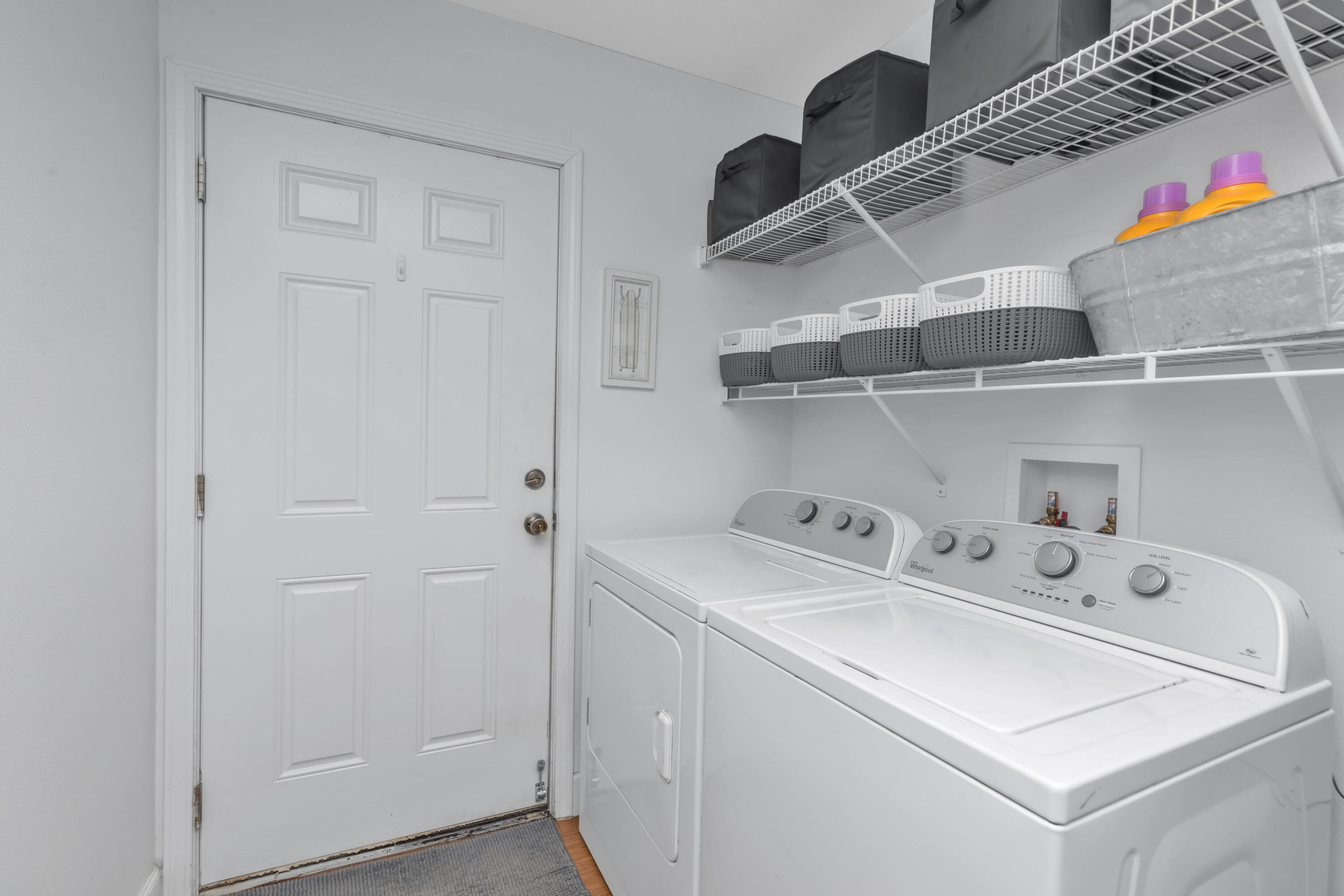 79 6th Street Santa Rosa Beach, FL 32459 - Photo 32 of 42 a utility room with dryer and washer