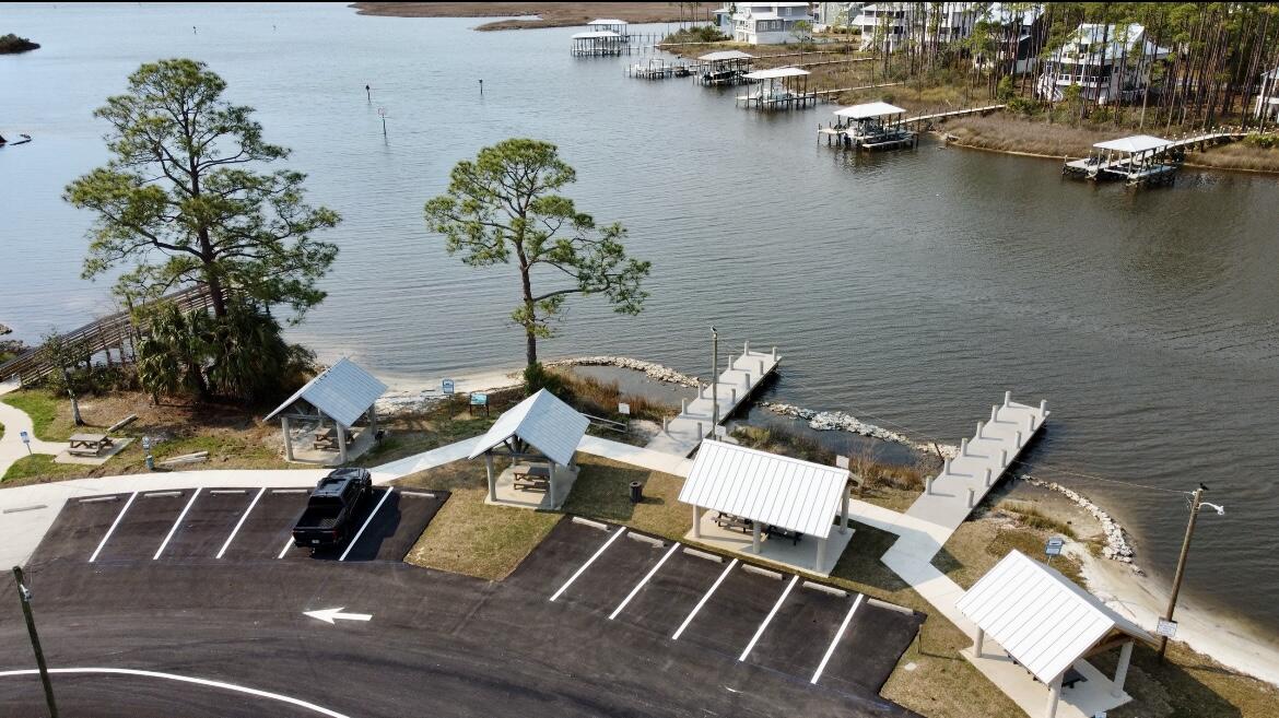 79 6th Street Santa Rosa Beach, FL 32459 - Photo 38 of 42 an aerial view of a house with lake view
