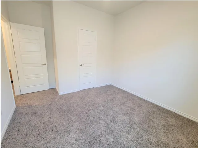 a car parked in garage