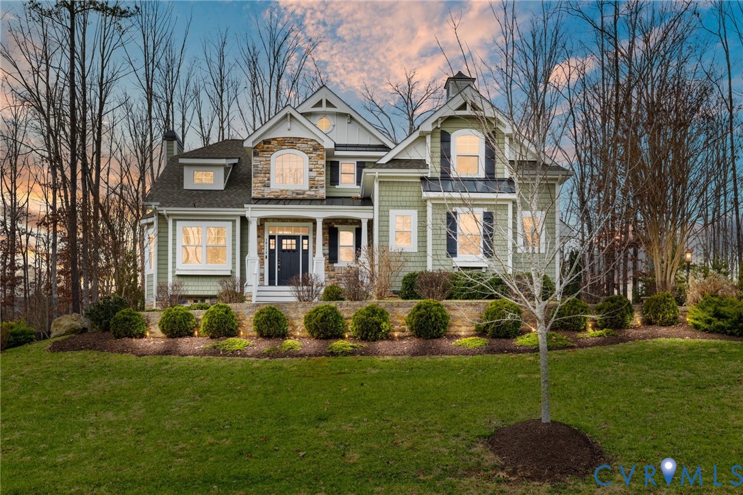 16112 Garston Lane Midlothian, VA 23112 - Photo 1 of 37 a front view of a house with a yard