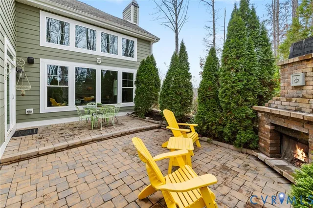 a view of outdoor space with trees