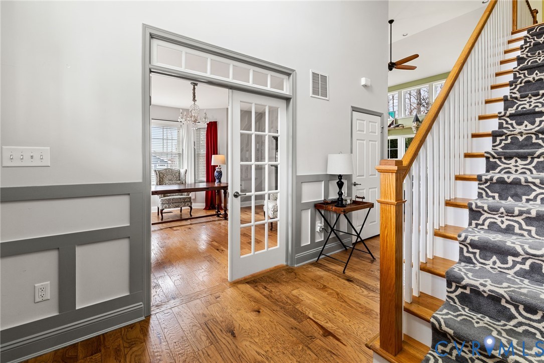 16112 Garston Lane Midlothian, VA 23112 - Photo 6 of 37 a view of a livingroom with furniture and hardwood floor