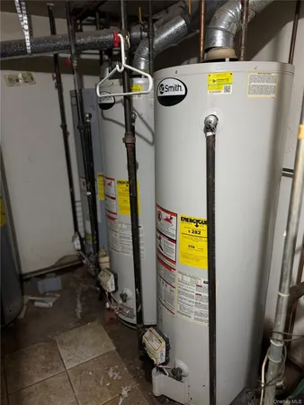 a view of storage and utility room