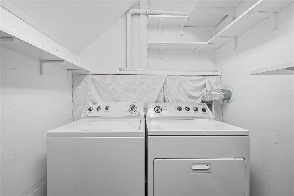 259 Long Plain Road Leverett, MA 01054 - Photo 39 of 39 a utility room with dryer and washer