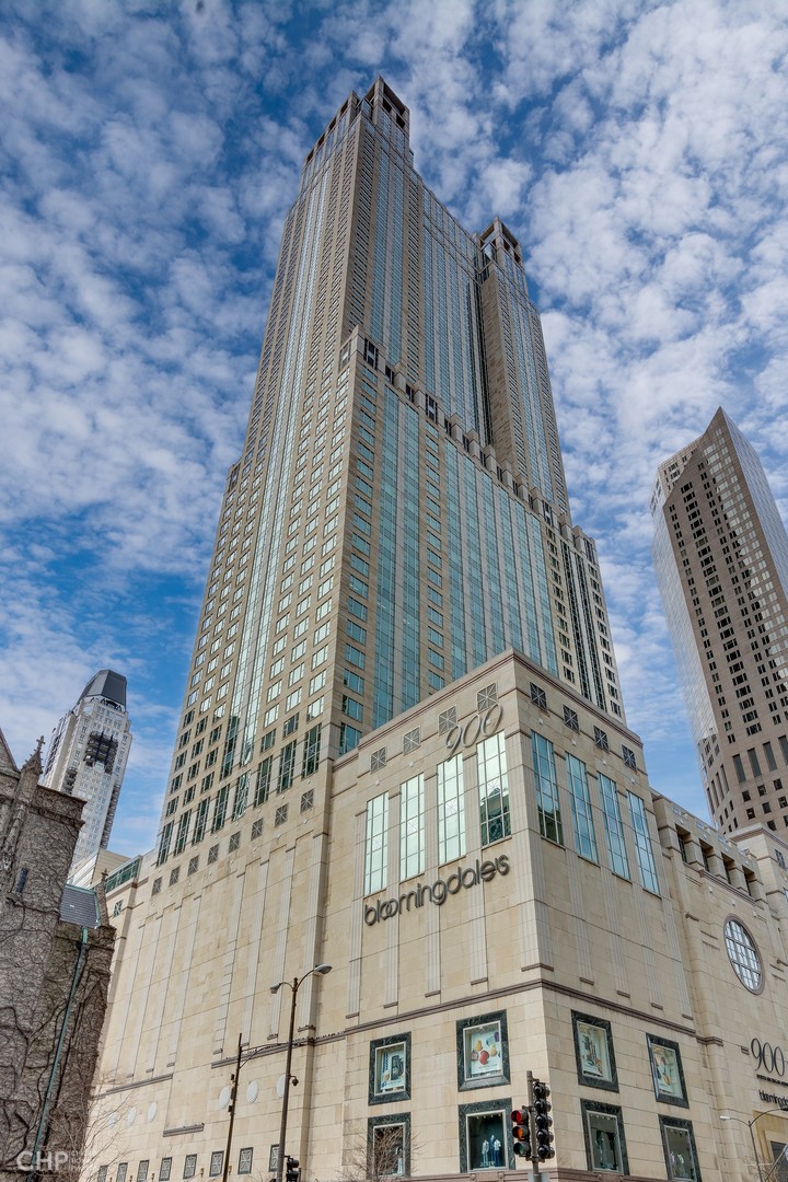 a front view of a building