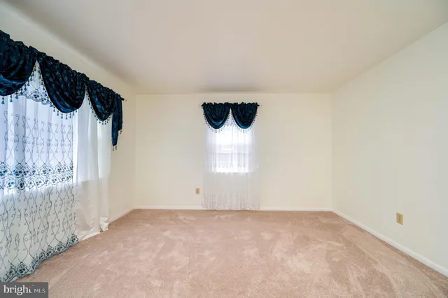 a view of a room with window