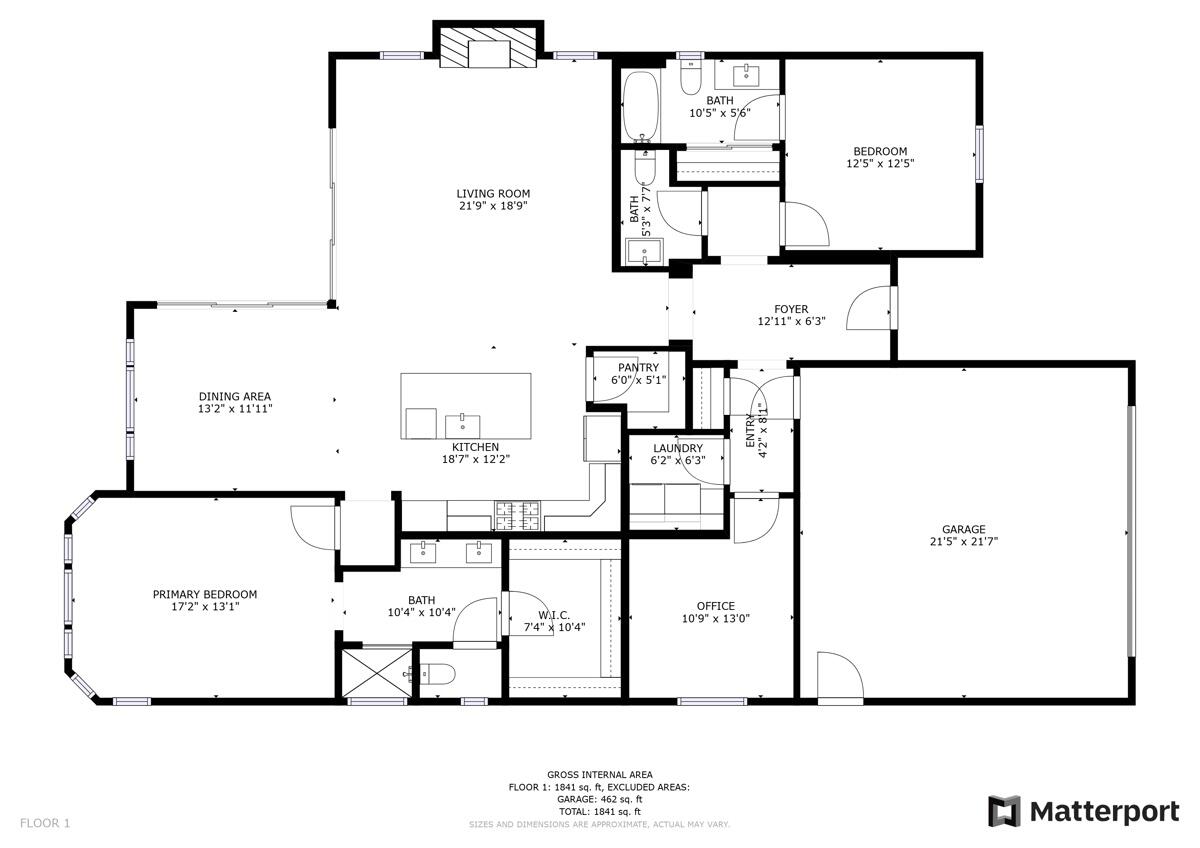 78 Claret Road Rancho Mirage, CA 92270 - Photo 43 of 43 2D FLOOR PLAN 78-Claret