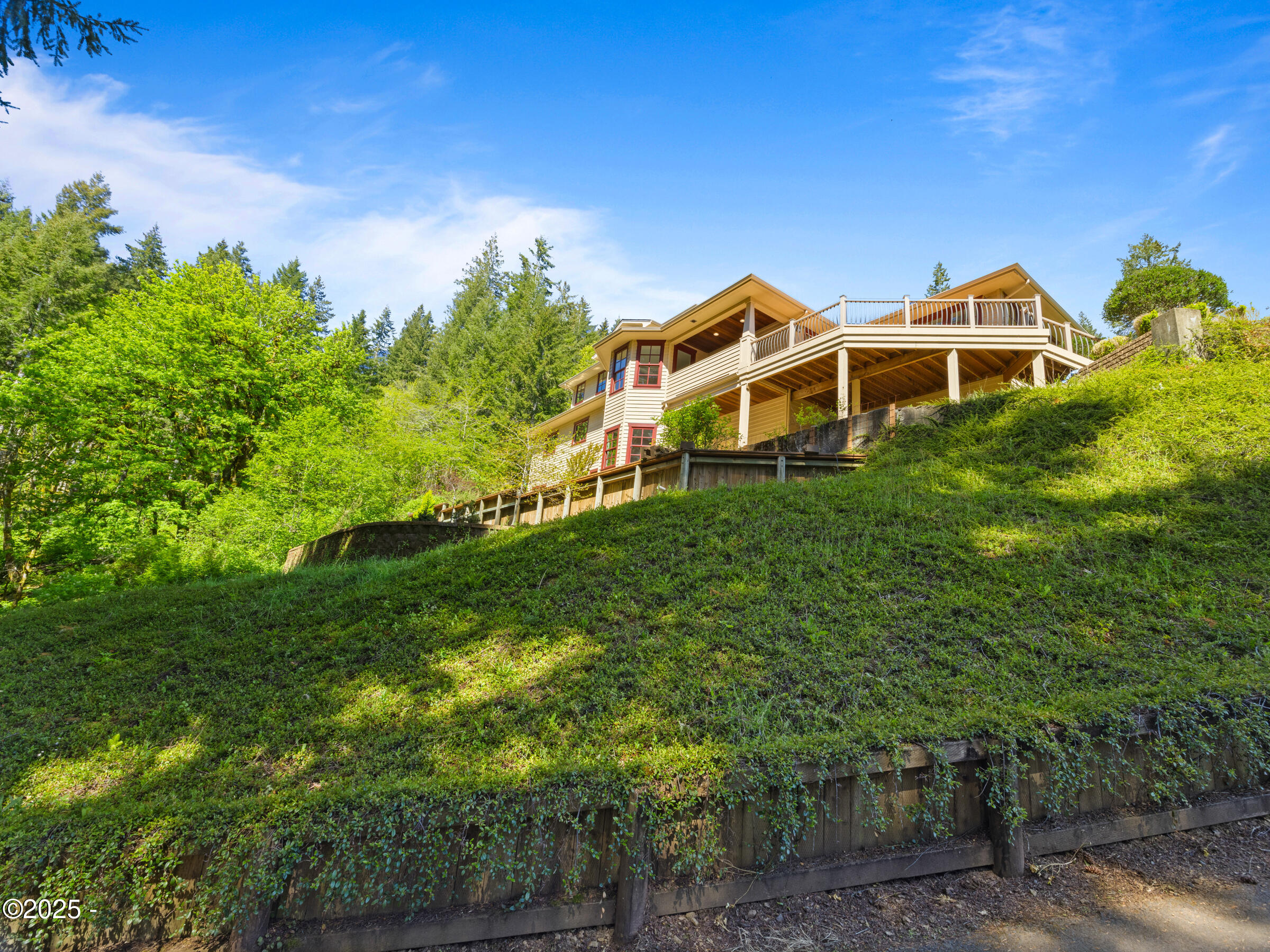 245 Olalla Road Toledo, OR 97391 - Photo 41 of 47 View from Drive