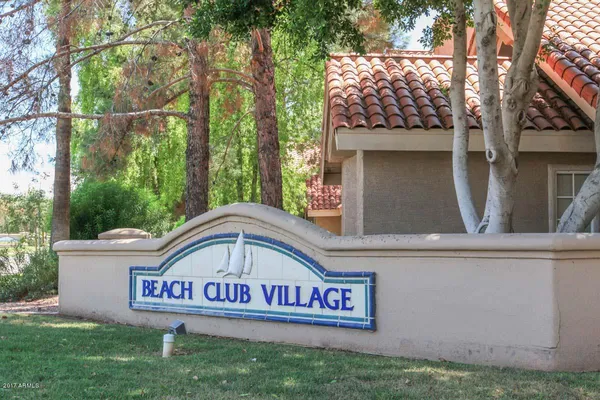 a sign that is on the side of a building