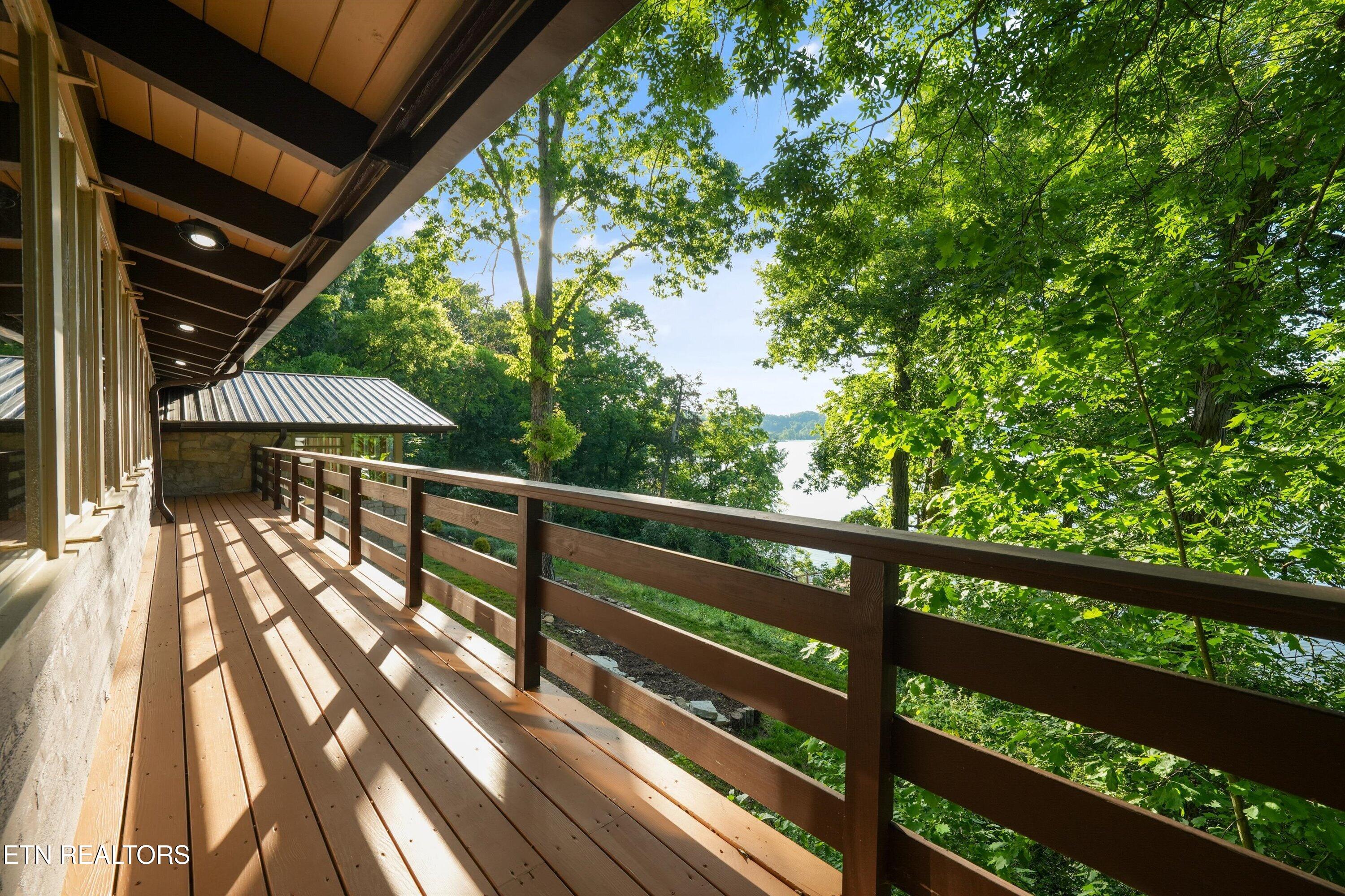 143 Old James Ferry Road Kingston, TN 37763 - Photo 32 of 60 2nd Floor Deck with Bedrooms Access