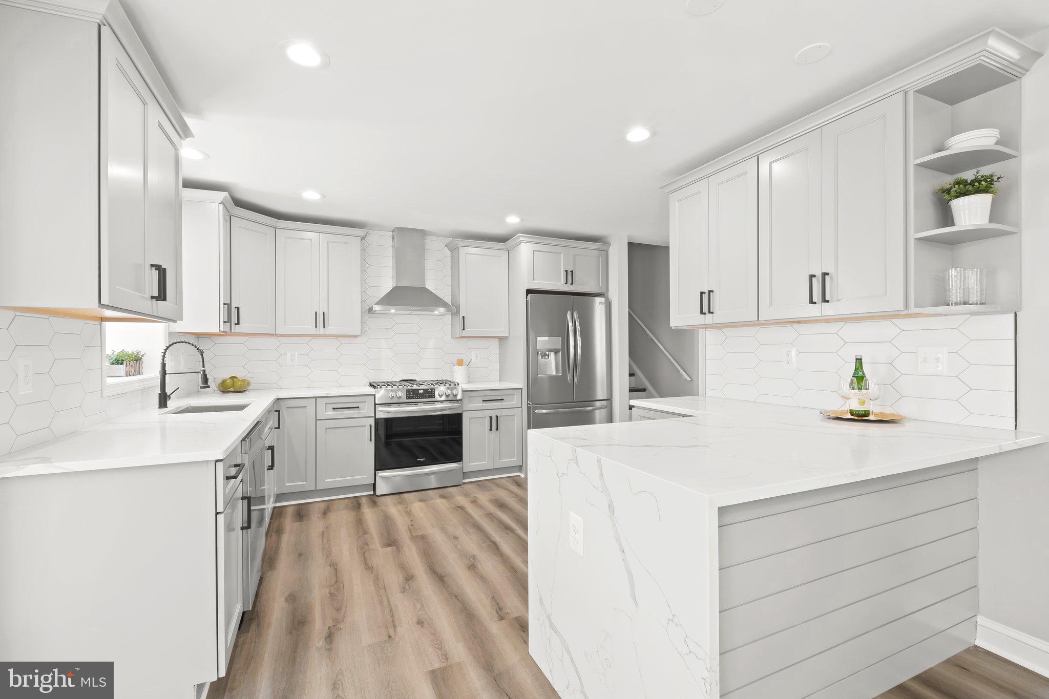 2215 Lida Court Alexandria, VA 22306 - Photo 7 of 30 New Kitchen with SS Appliances