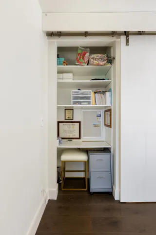 a sign on the side of a building