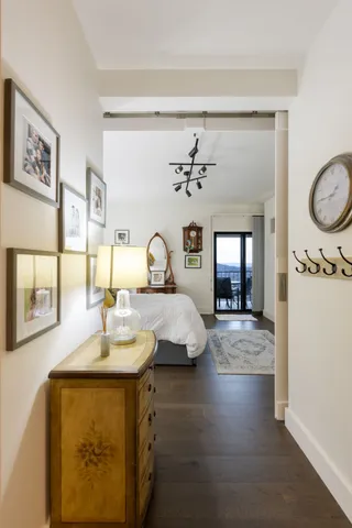 a room with storage and utility