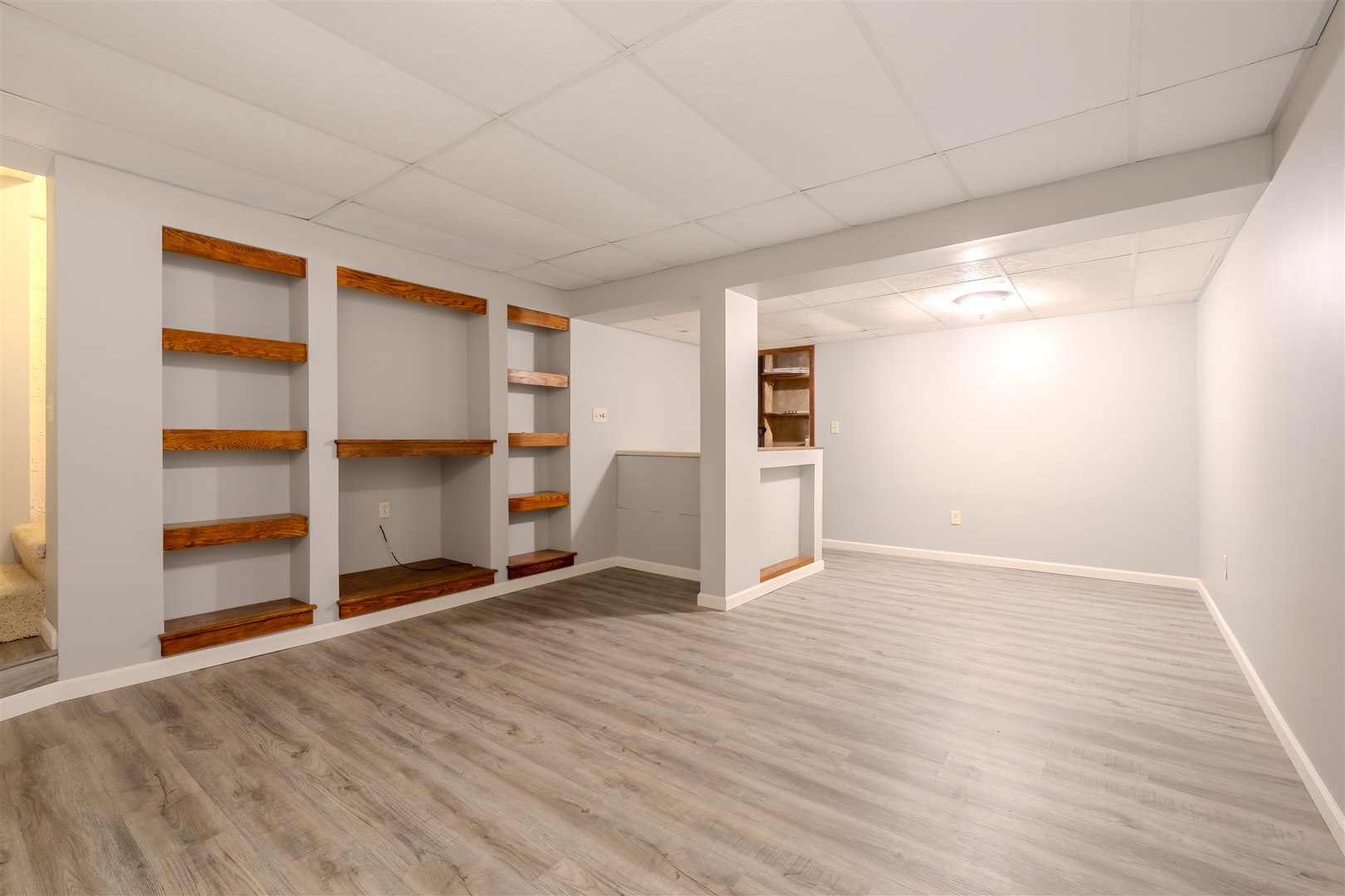 1402 Keller Road, Unit 4 Normal, IL 61761 - Photo 20 of 26 a view of empty room with wooden floor and cabinet