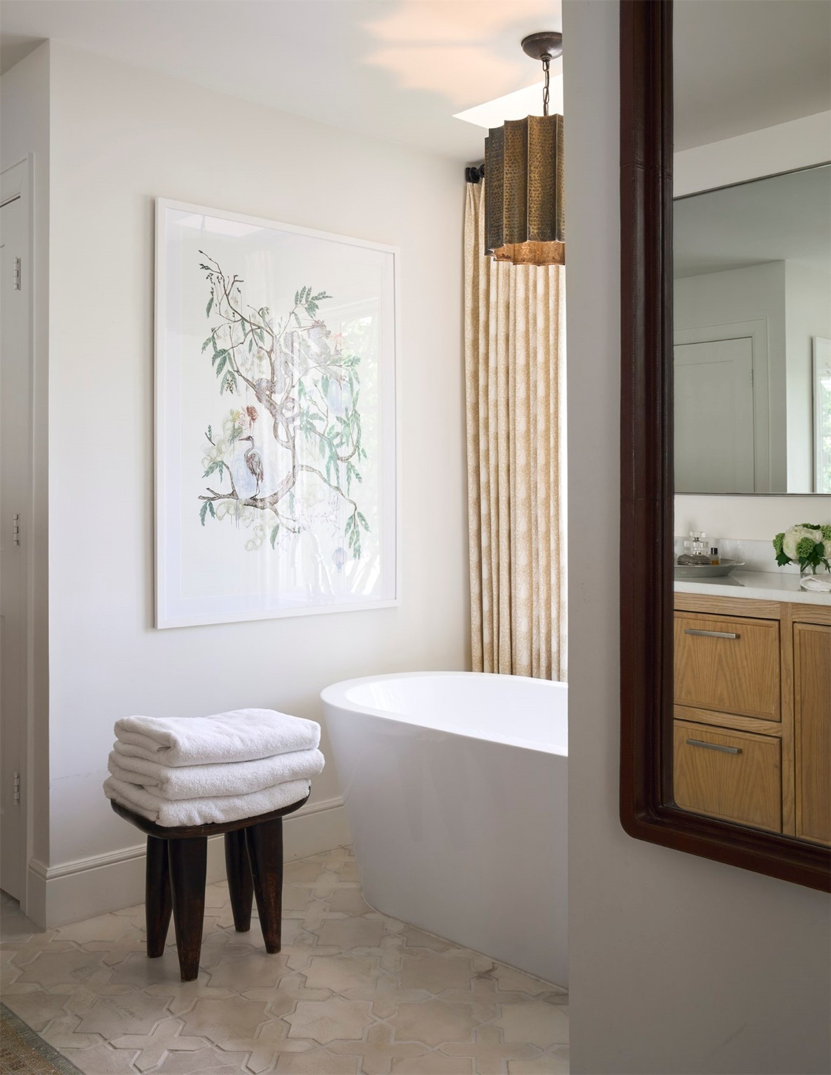 3605 Rice Boulevard Houston, TX 77005 - Photo 16 of 23 Primary bathroom with soaking tub and a shower