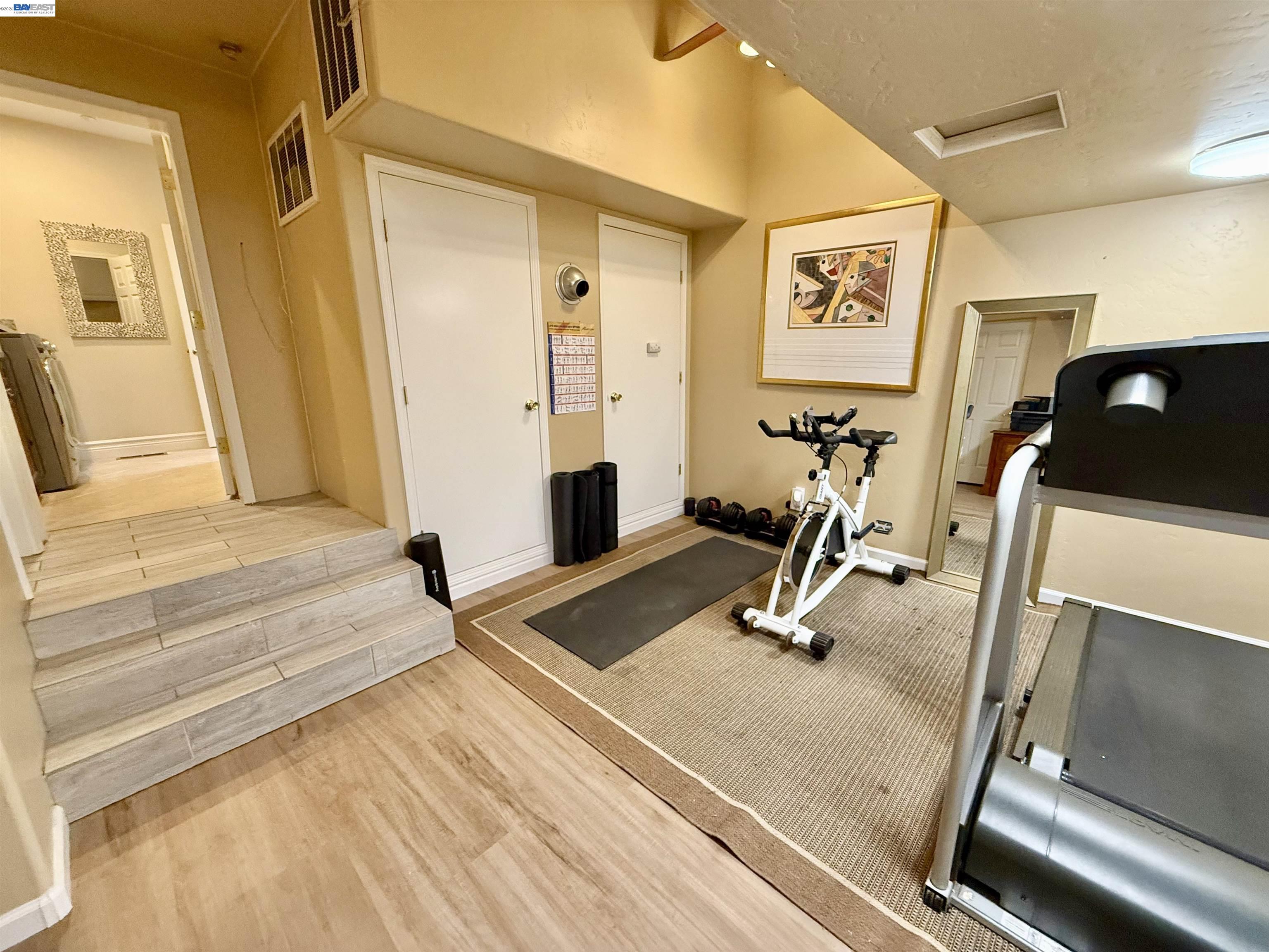 1284 Riesling Circle Livermore, CA 94550 - Photo 39 of 79 a view of a room with gym equipment