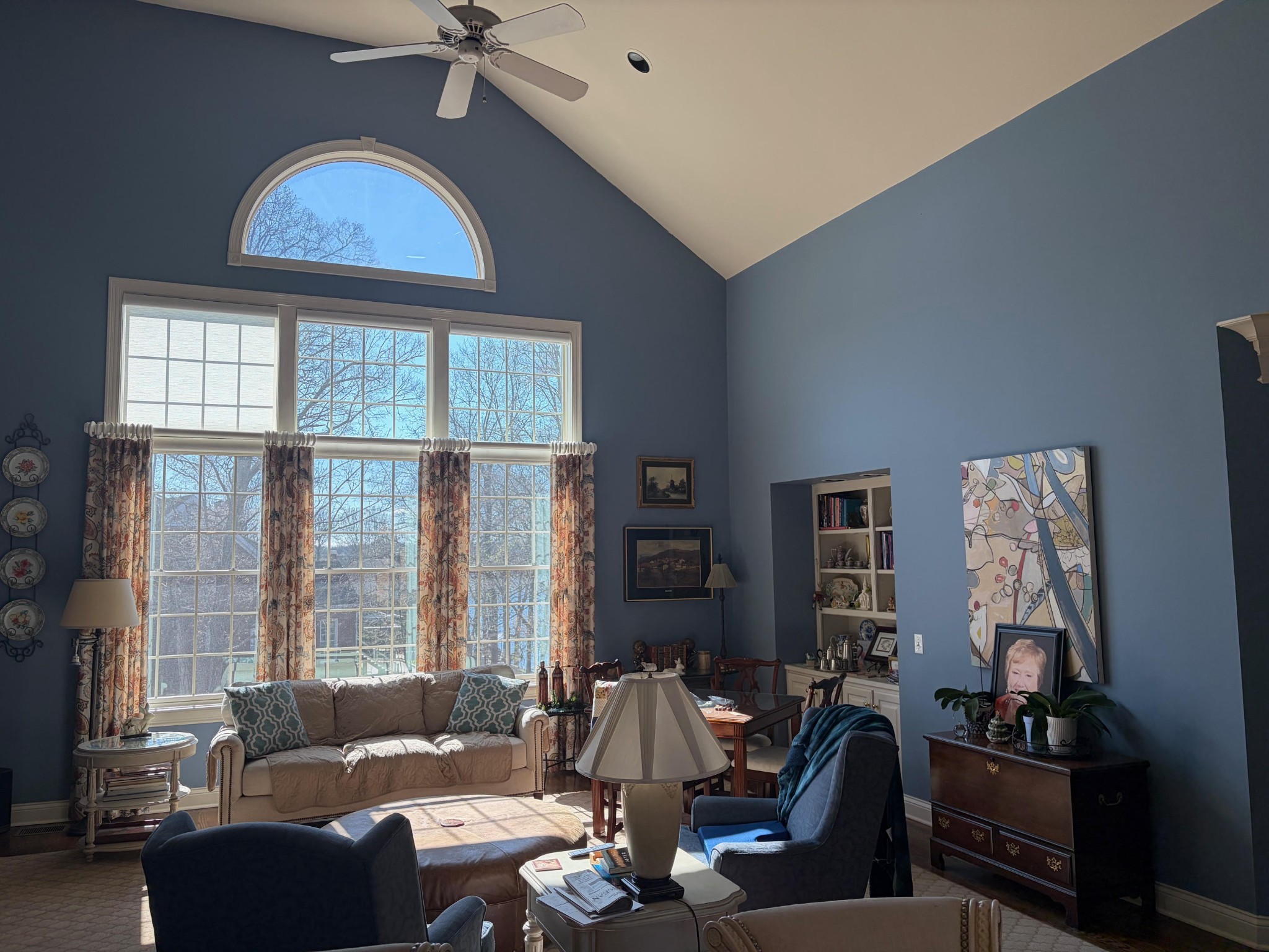 106 Hidden Point Hendersonville, TN 37075 - Photo 12 of 43 a living room with furniture and floor to ceiling windows