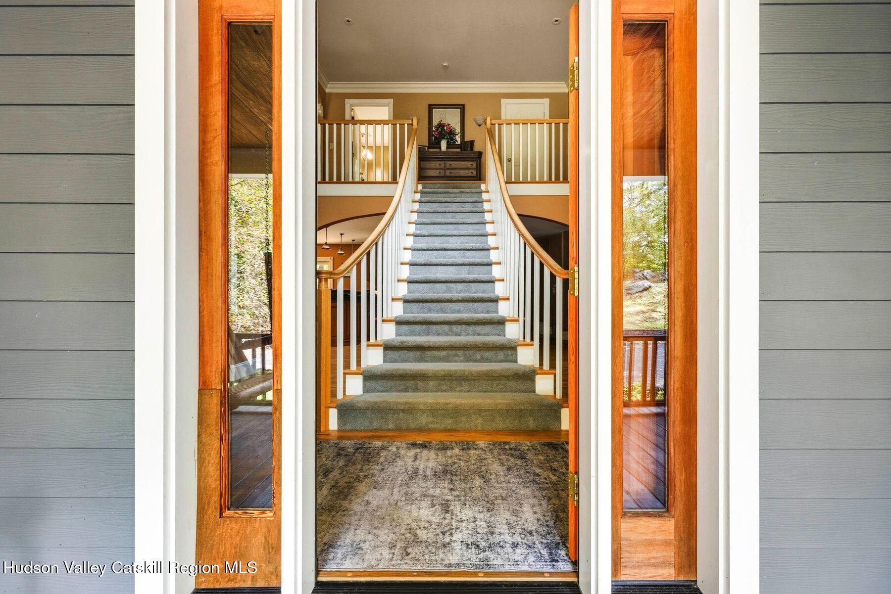 74 Bellevue Road Highland, NY 12528 - Photo 5 of 65 a view of entryway and hall with wooden floor