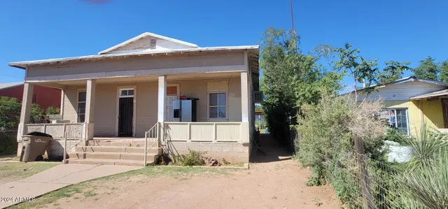 front view of house with a street
