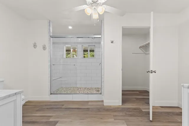 a view of an entryway door