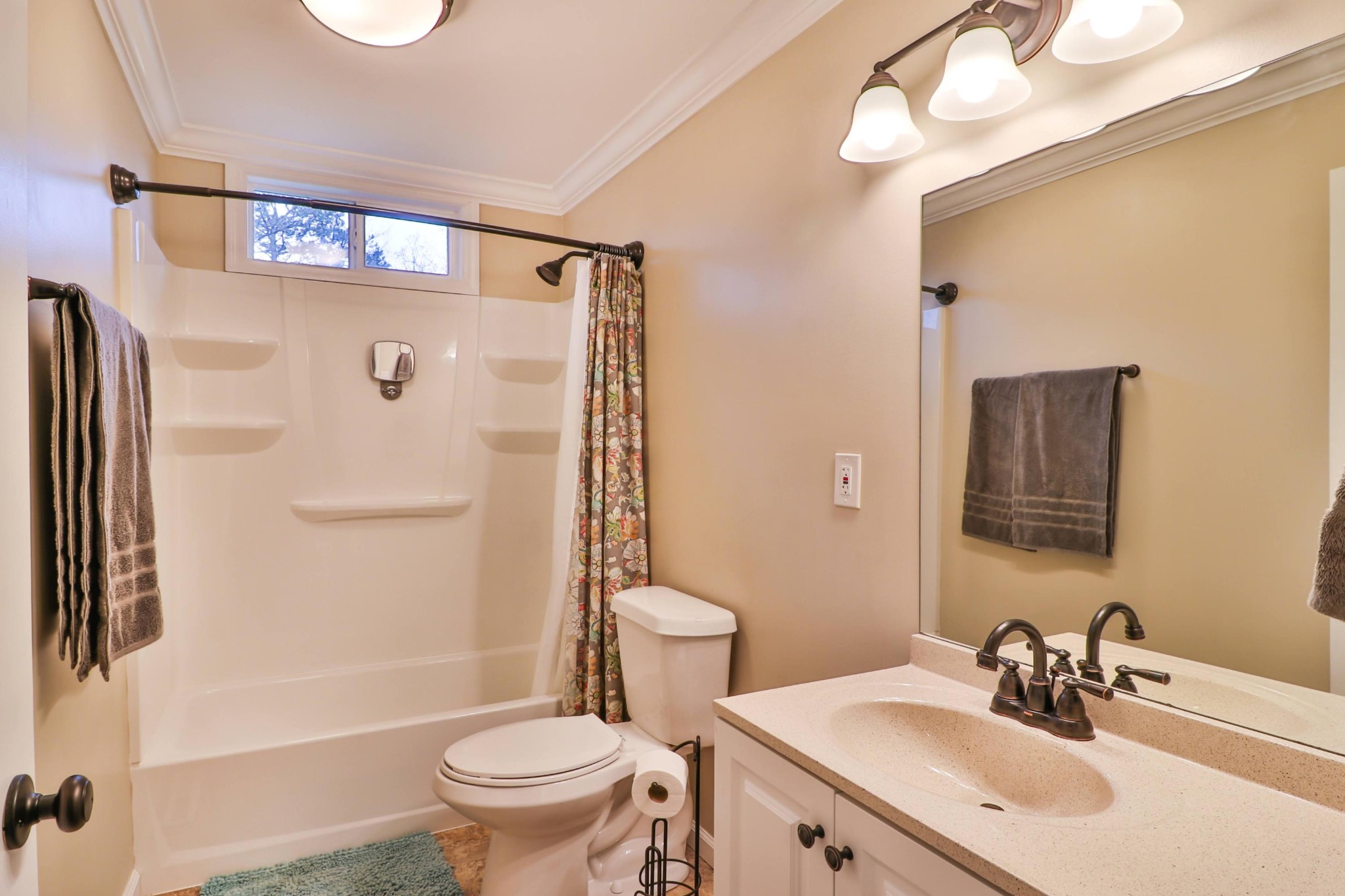 2212 Roundtree Road Knoxville, TN 37923 - Photo 9 of 27 a bathroom with a sink a toilet and shower