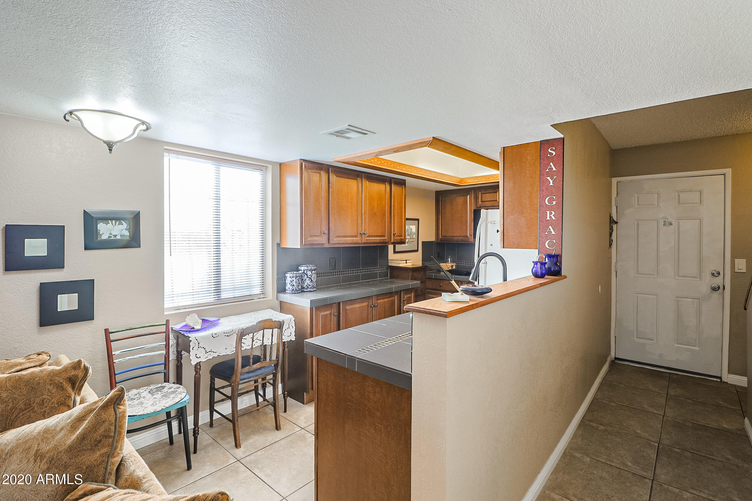 Kitchen & Front door