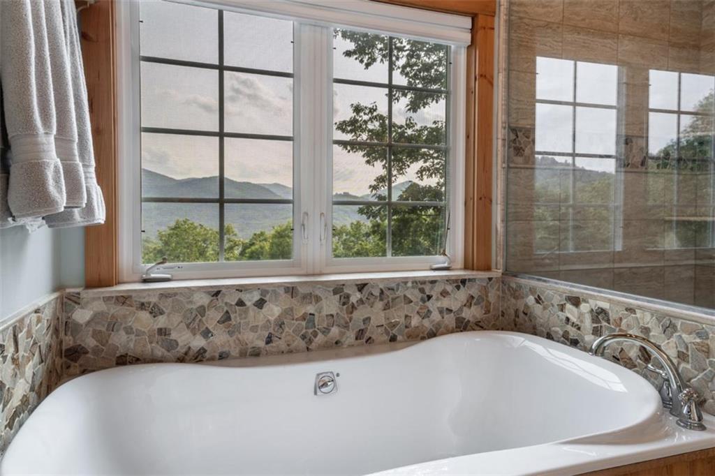 349 Moon Shadow View North Blairsville, GA 30512 - Photo 43 of 74 a bath tub sitting in front of a window