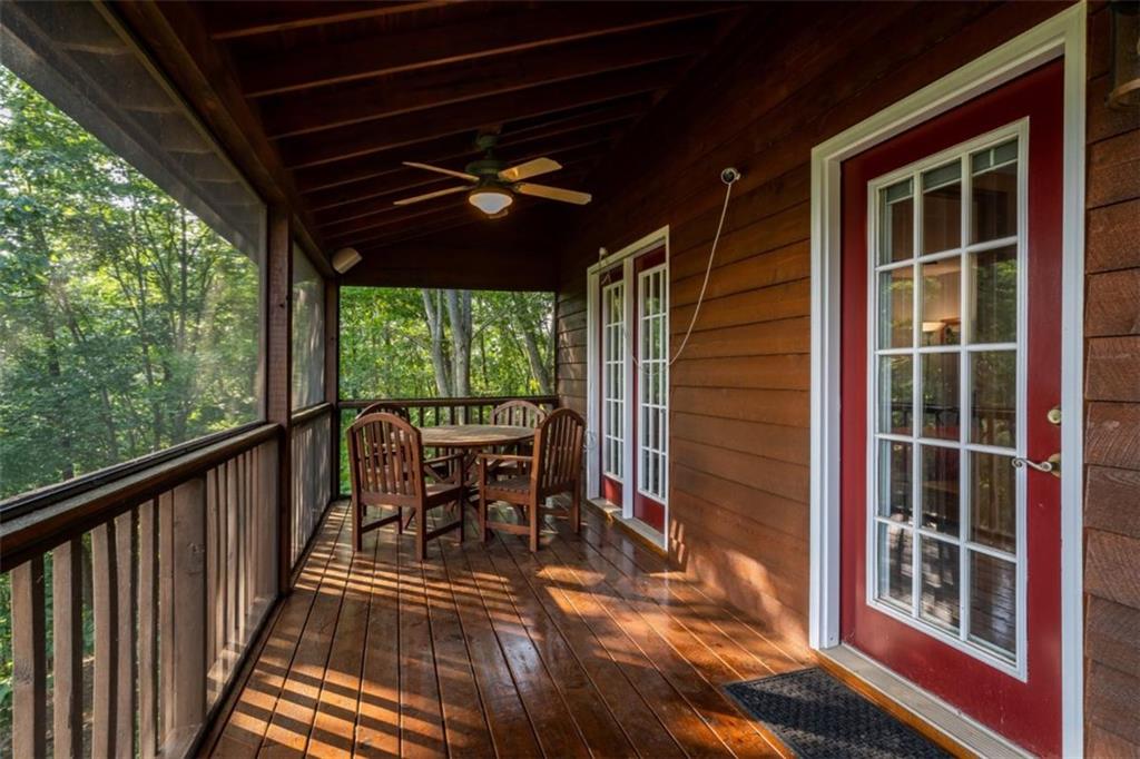 349 Moon Shadow View North Blairsville, GA 30512 - Photo 59 of 74 a view of outdoor space with seating