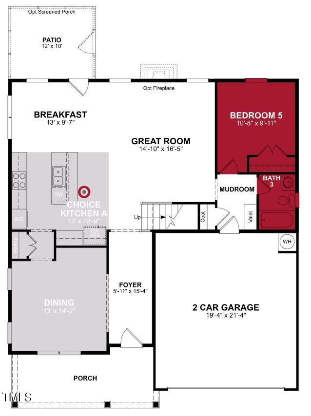 2112 Limestone Way Durham, NC 27705 - Photo 11 of 11 Lot 31SW - 1st