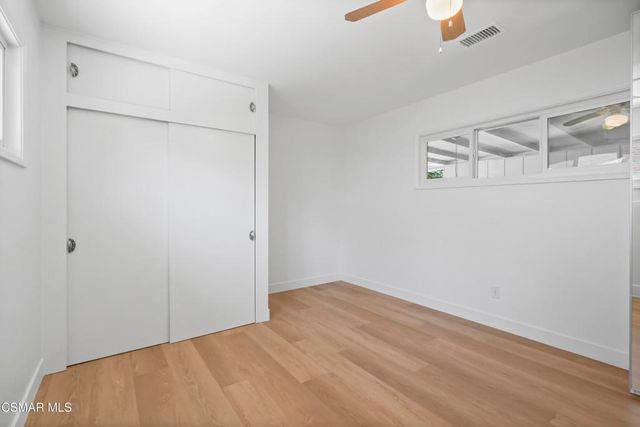 a view of empty room