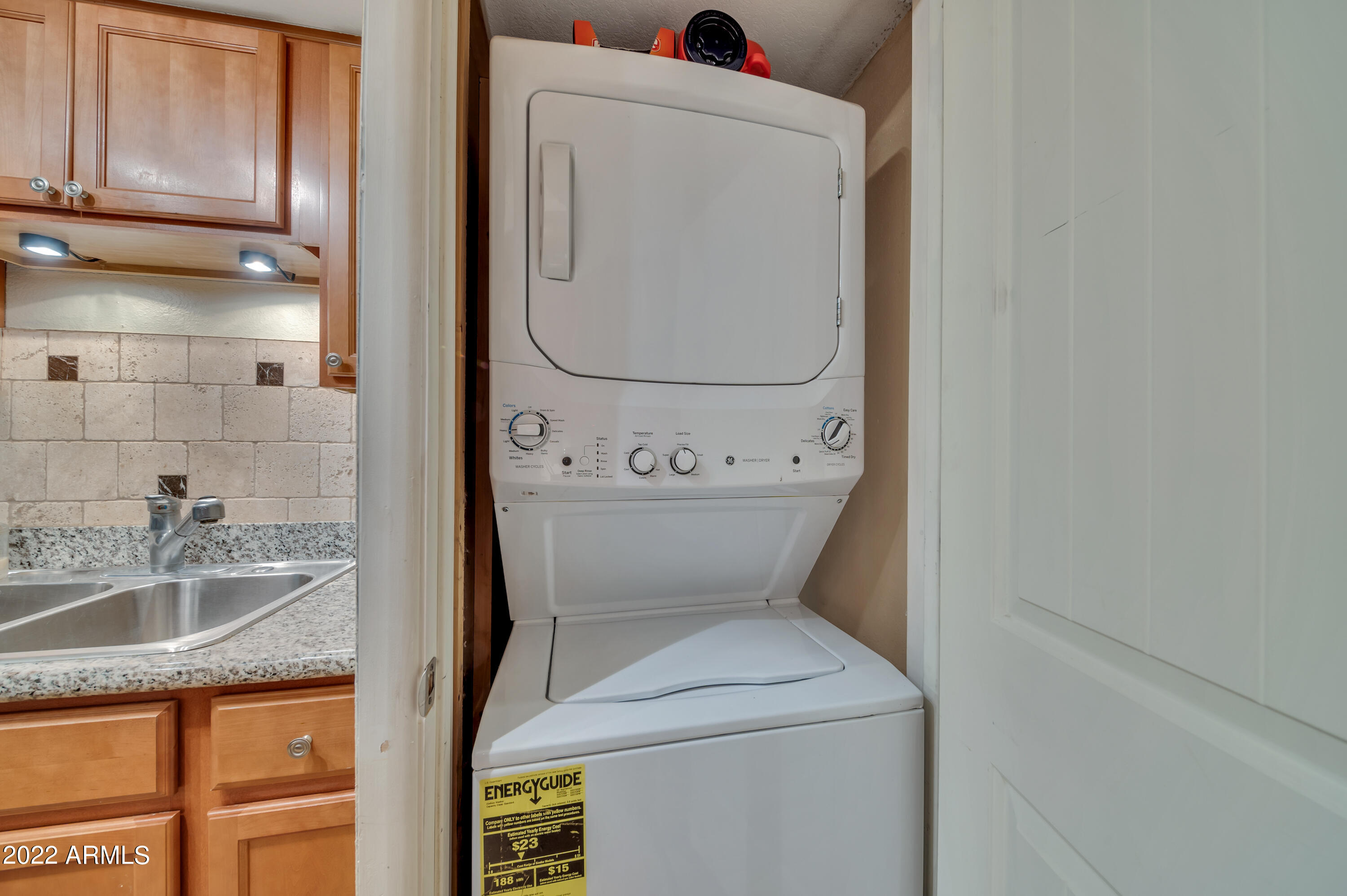 3825 East Camelback Road, Unit 262 Phoenix, AZ 85018 - Photo 16 of 37 Stacked Washer/Dryer