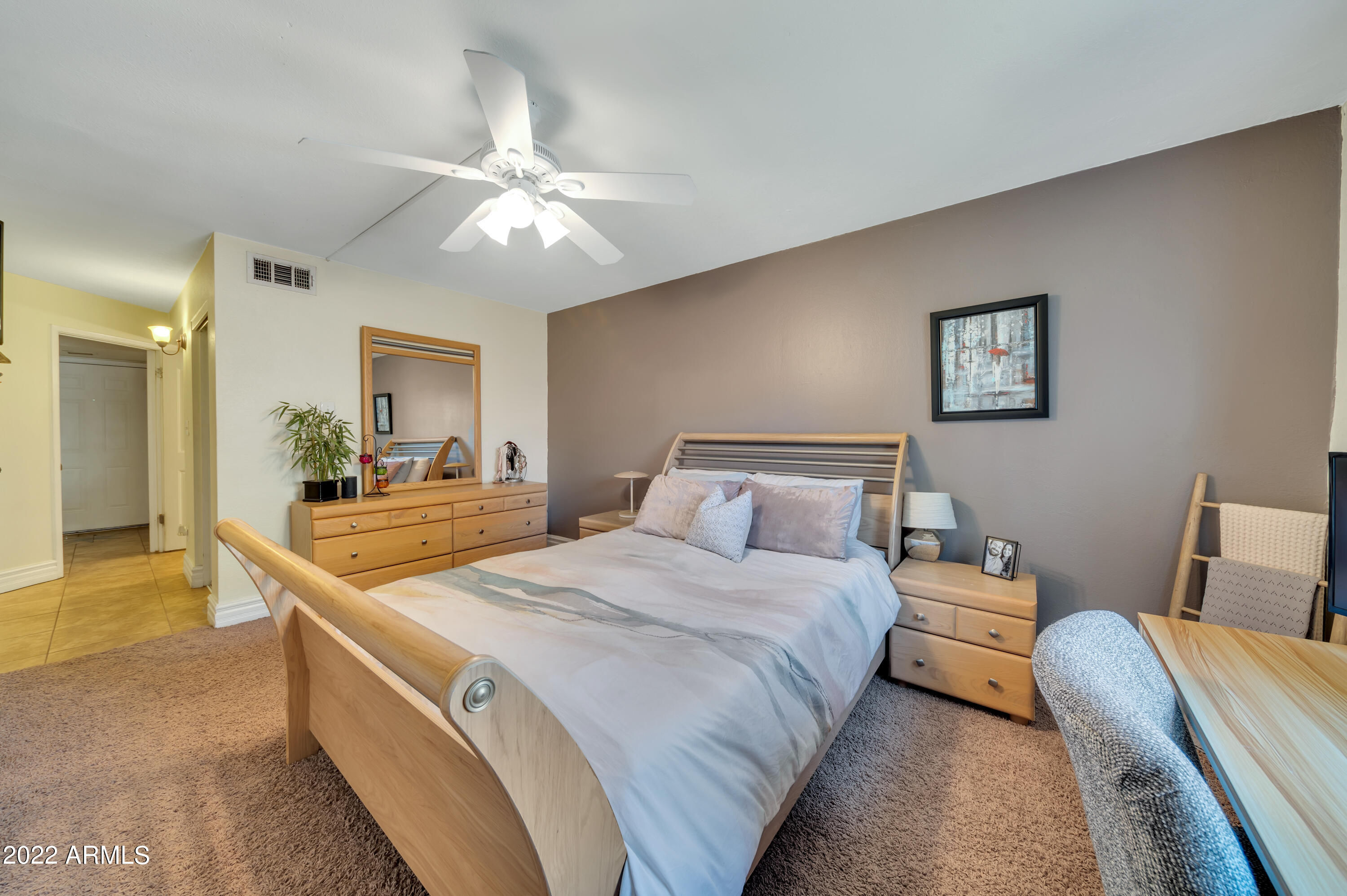 3825 East Camelback Road, Unit 262 Phoenix, AZ 85018 - Photo 23 of 37 Primary bedroom 1