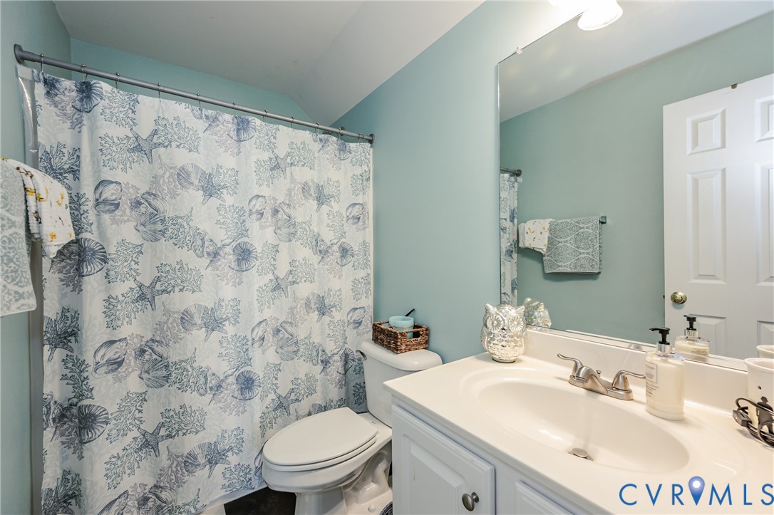1113 Alcorn Terrace Midlothian, VA 23114 - Photo 35 of 44 a bathroom with a sink toilet and a mirror