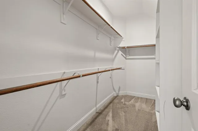 a view of walk in closet