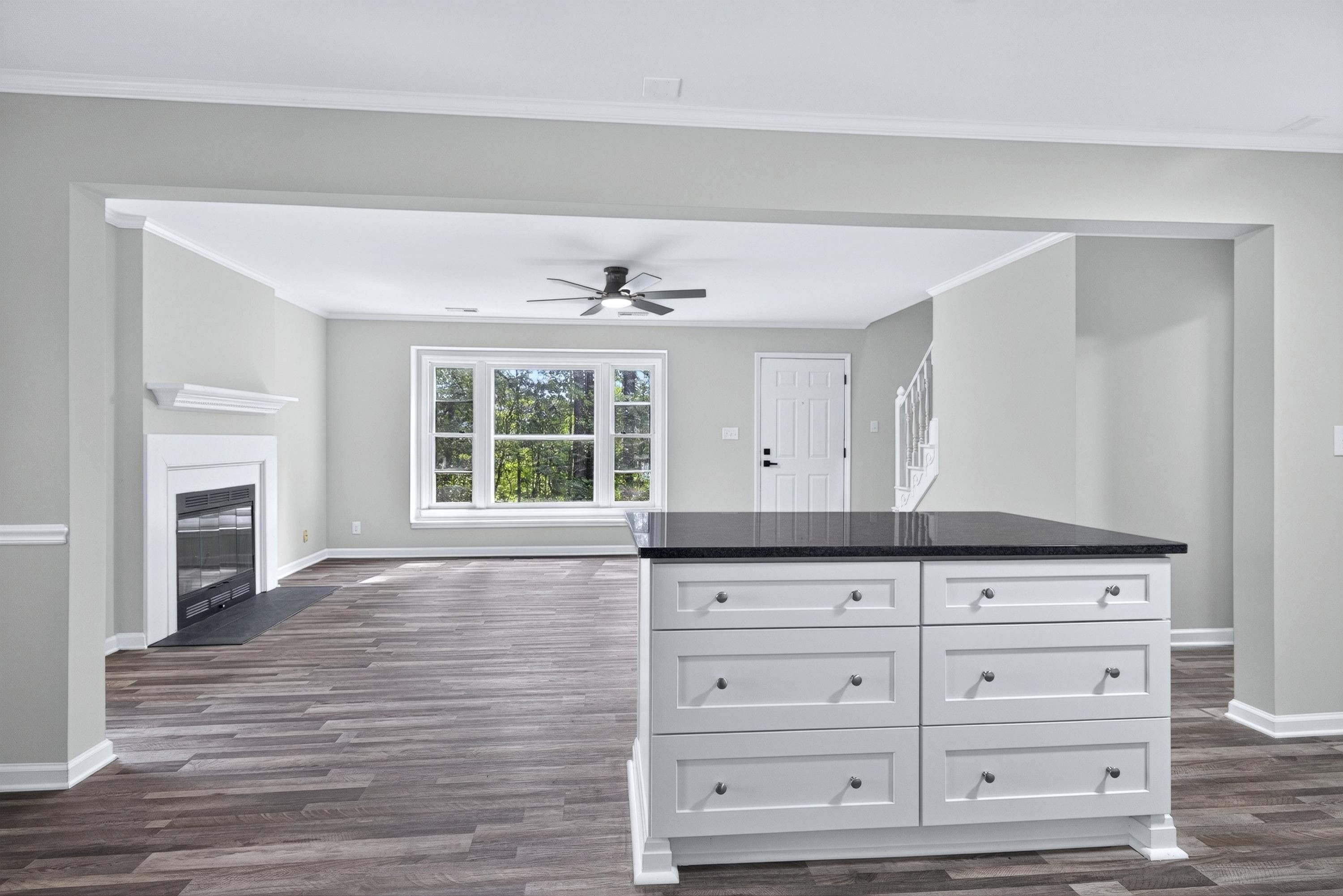 708 Powell Drive, Unit A Raleigh, NC 27606 - Photo 21 of 56 Open to Living room