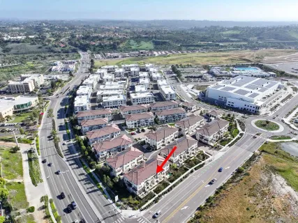 a view of a house with a patio