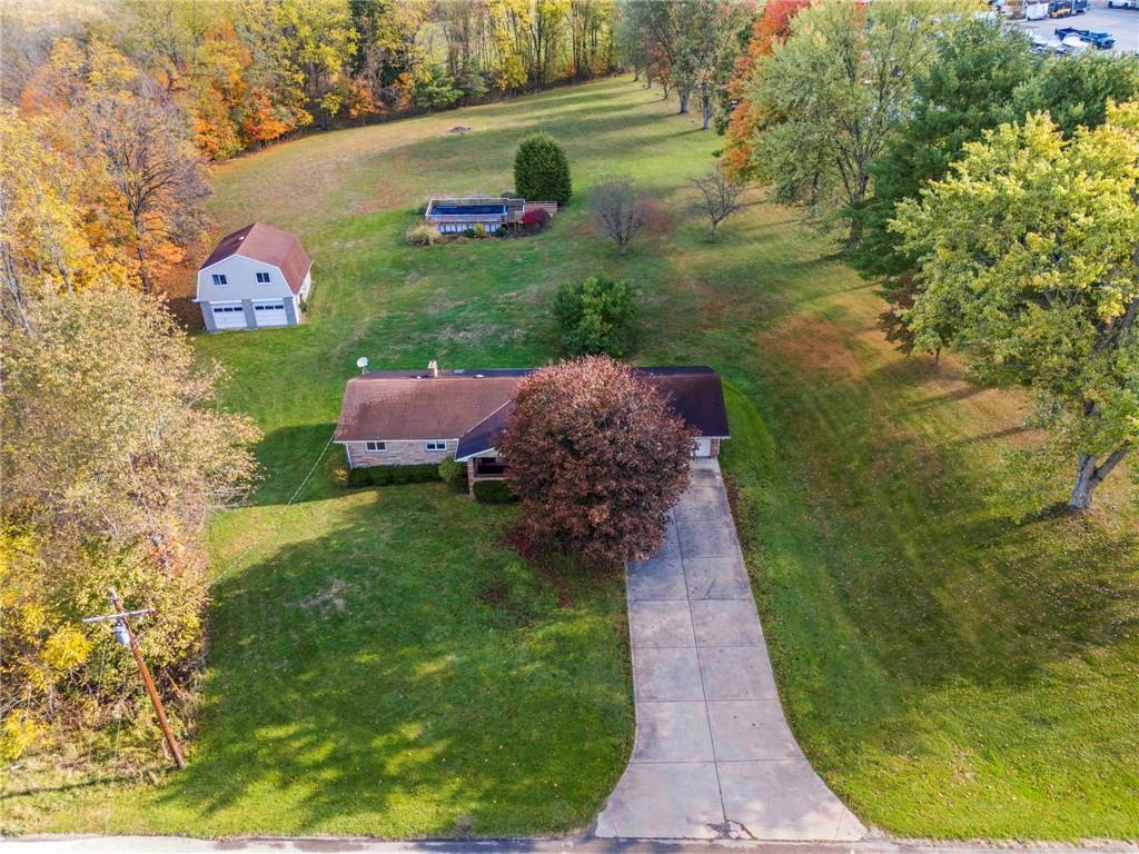 1170 Burgettstown Road Hickory, PA 15340 - Photo 30 of 30 Aerial Front View 1170 Burgettstown Road