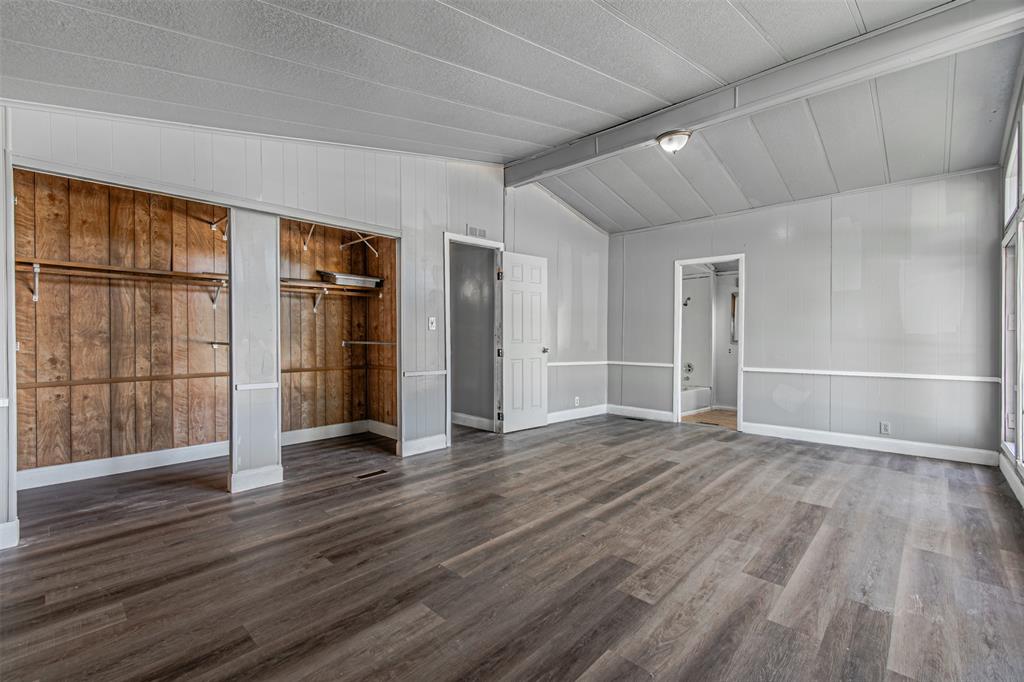 17381 Gaffield Road Justin, TX 76247 - Photo 22 of 38 a view of empty room with wooden floor and fan
