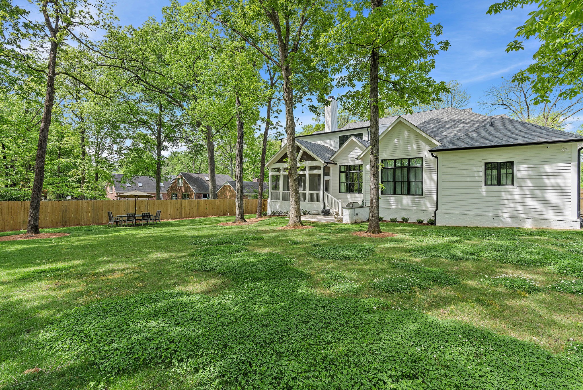 4340 Sneed Road Nashville, TN 37215 - Photo 47 of 49 a front view of a house with a garden