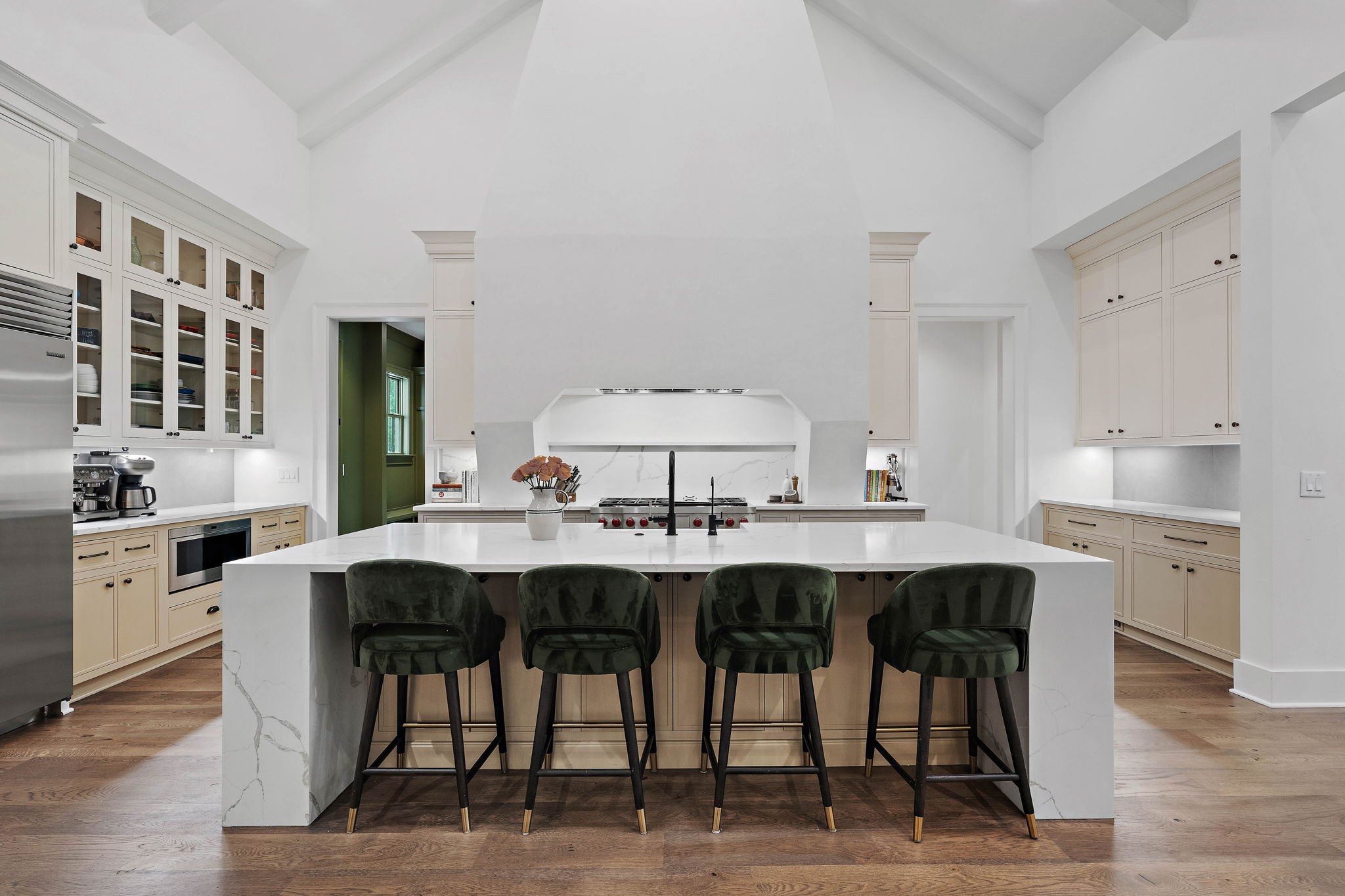 4340 Sneed Road Nashville, TN 37215 - Photo 10 of 49 a kitchen with a table chairs stove and cabinets