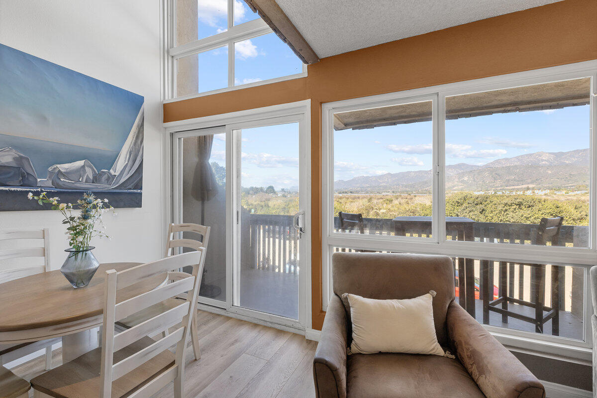 4700 Sandyland Road, Unit 23 Carpinteria, CA 93013 - Photo 12 of 26 a view of a dining room with furniture window and outside view