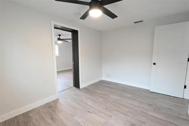 wooden floor in an empty room