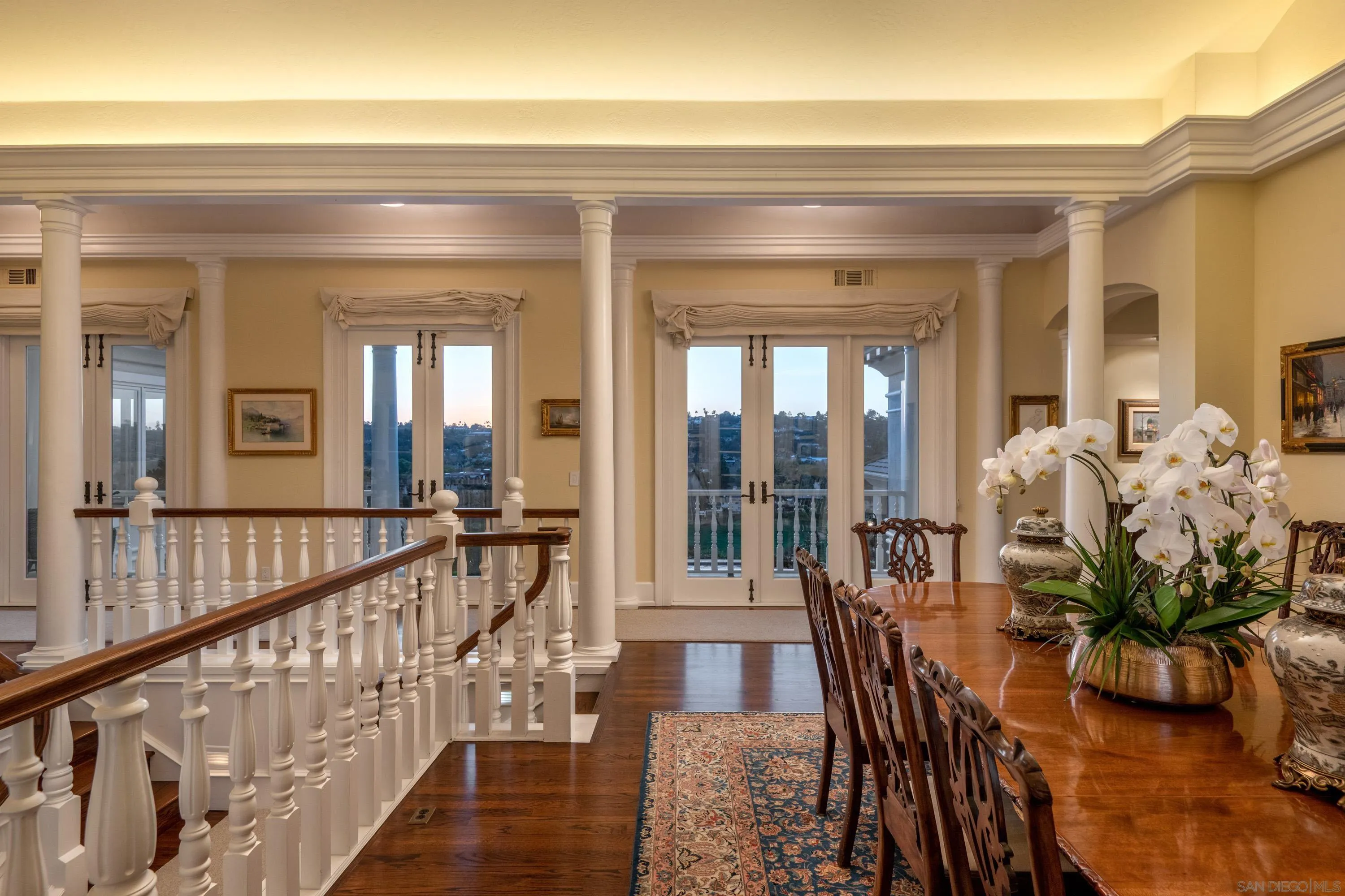 3023 Paseo Cielo Rancho Santa Fe, CA 92067 - Photo 14 of 33 a view of a living room and a porch